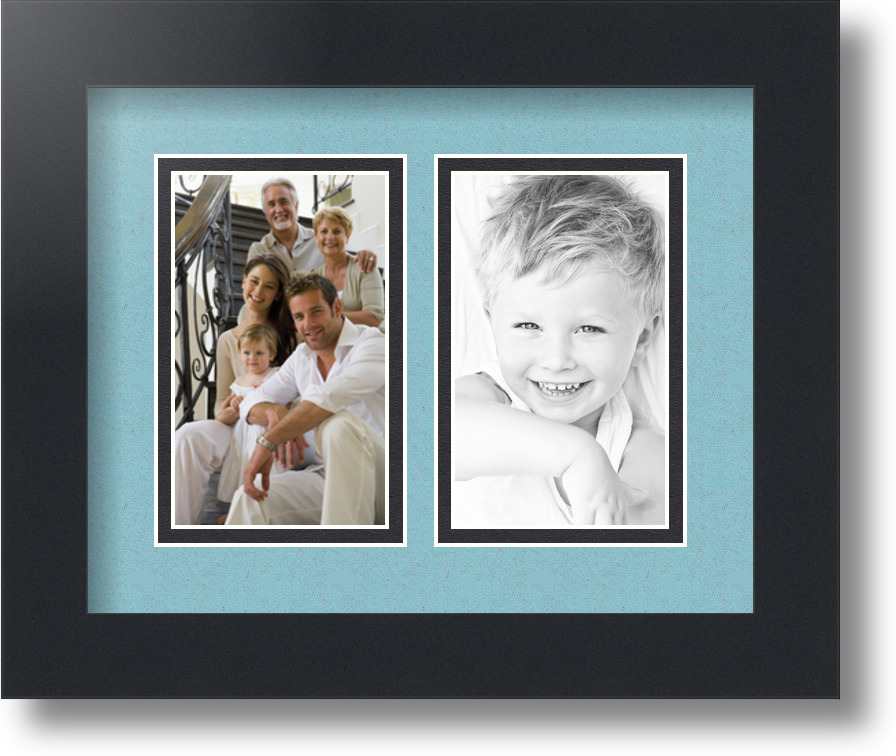Arttoframes Collage Mat Picture Photo Frame 2 3x5 Openings In Satin Arttoframes Collage Mat Picture Photo Frame 2 3x5