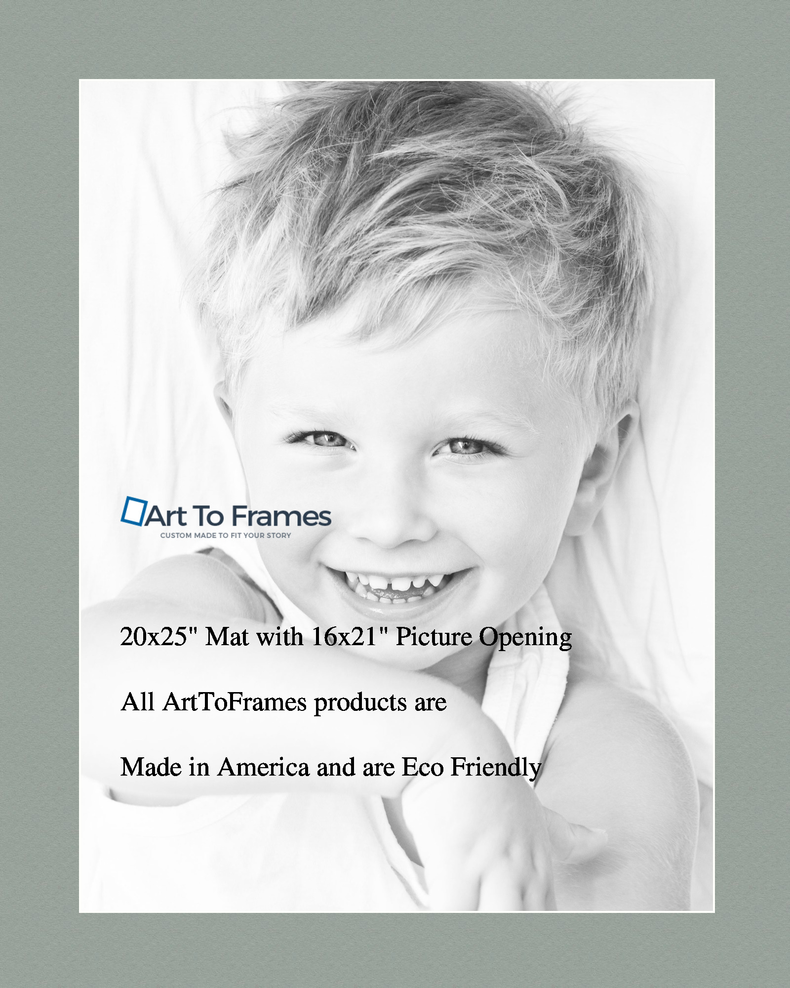 ArtToFrames Custom Green Silverpine Picture Photo Frame Mat Matting Board LG - Picture 29 of 157