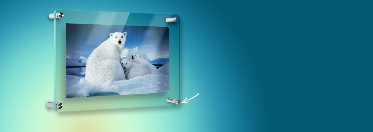 Acrylic Floating Frames Arttoframes Floating Acrylic Frame