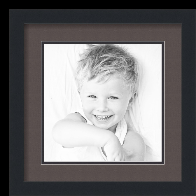 ArtToFrames matt 14x14 schwarzer Bilderrahmen mit 2" Doppelmatte, 10x10 Öffnung - Bild 98 von 497