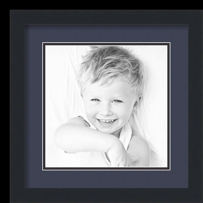 ArtToFrames matt 14x14 schwarzer Bilderrahmen mit 2" Doppelmatte, 10x10 Öffnung - Bild 34 von 497