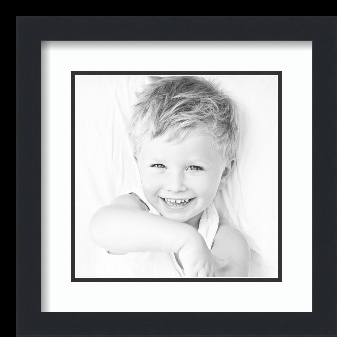 ArtToFrames matt 14x14 schwarzer Bilderrahmen mit 2" Doppelmatte, 10x10 Öffnung - Bild 2 von 497