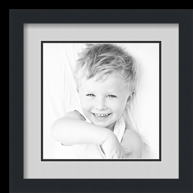 ArtToFrames matt 14x14 schwarzer Bilderrahmen mit 2" Doppelmatte, 10x10 Öffnung - Bild 186 von 497