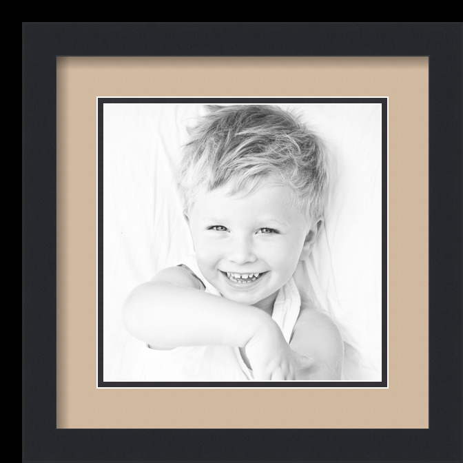 ArtToFrames matt 14x14 schwarzer Bilderrahmen mit 2" Doppelmatte, 10x10 Öffnung - Bild 146 von 497