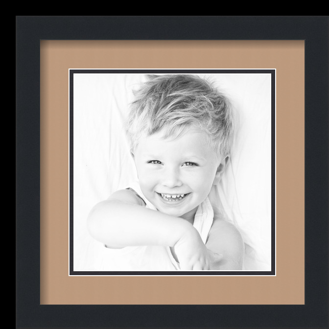 ArtToFrames matt 14x14 schwarzer Bilderrahmen mit 2" Doppelmatte, 10x10 Öffnung - Bild 114 von 497