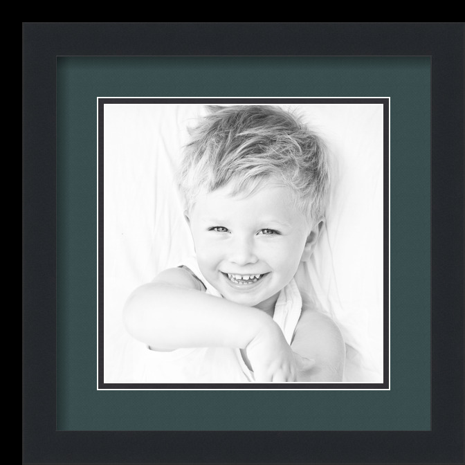 ArtToFrames matt 14x14 schwarzer Bilderrahmen mit 2" Doppelmatte, 10x10 Öffnung - Bild 226 von 497