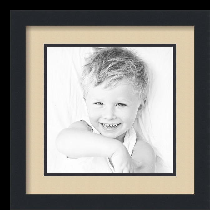 ArtToFrames matt 14x14 schwarzer Bilderrahmen mit 2" Doppelmatte, 10x10 Öffnung - Bild 178 von 497