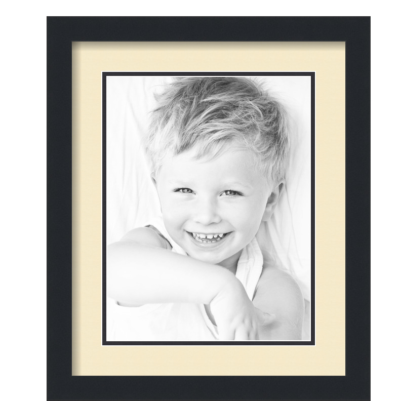 ArtToFrames Matted 14x17 Black Picture Frame with 2" Double Mat, 10x13 Opening - Picture 274 of 497