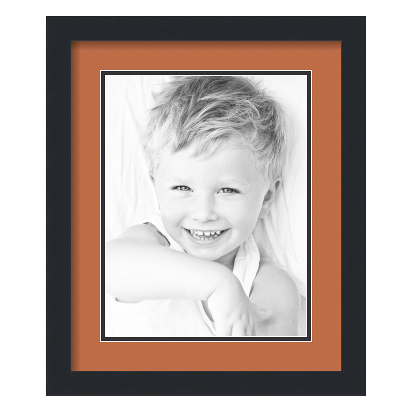 ArtToFrames Matted 14x17 Black Picture Frame with 2" Double Mat, 10x13 Opening - Picture 330 of 497