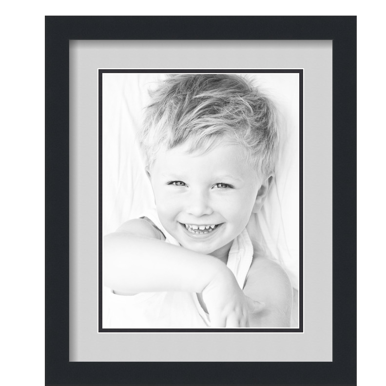 ArtToFrames Matted 14x17 Black Picture Frame with 2" Double Mat, 10x13 Opening - Picture 186 of 497