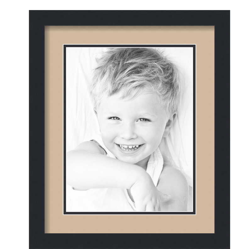 ArtToFrames Matted 14x17 Black Picture Frame with 2" Double Mat, 10x13 Opening - Picture 146 of 497