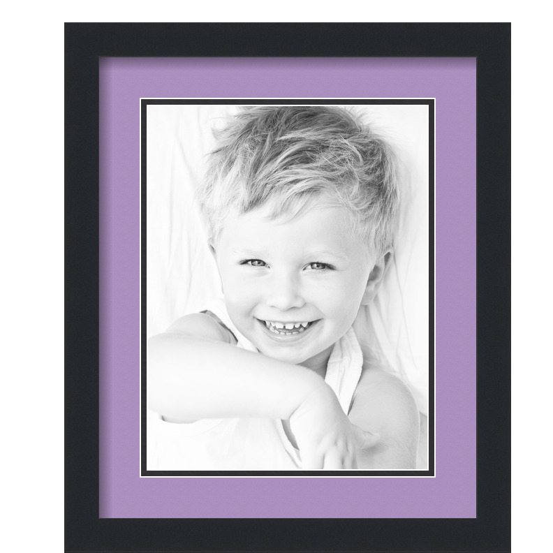 ArtToFrames Matted 14x17 Black Picture Frame with 2" Double Mat, 10x13 Opening - Picture 346 of 497
