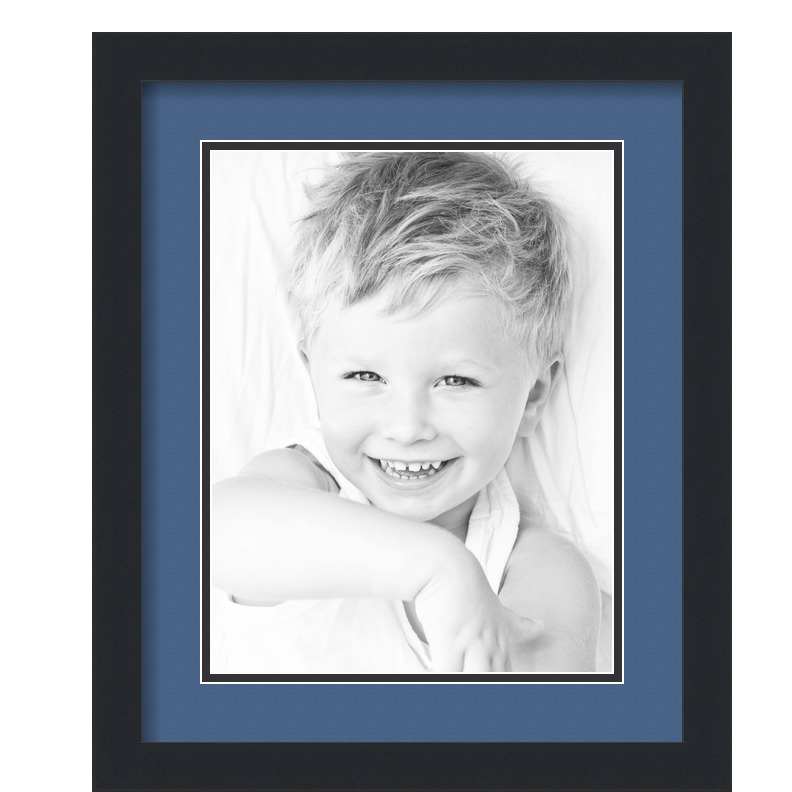 ArtToFrames Matted 14x17 Black Picture Frame with 2" Double Mat, 10x13 Opening - Picture 82 of 497