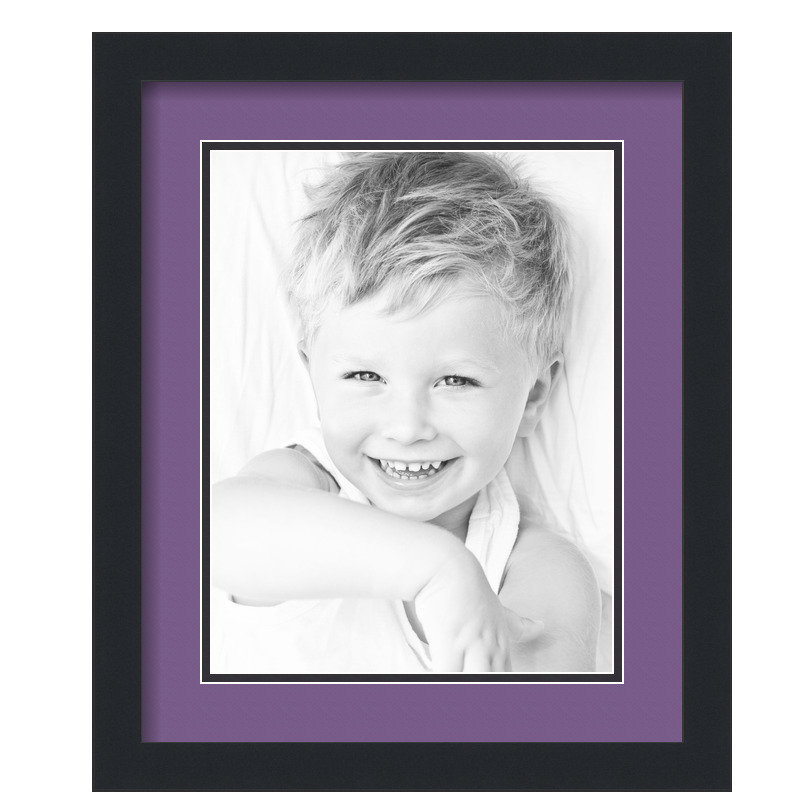 ArtToFrames Matted 14x17 Black Picture Frame with 2" Double Mat, 10x13 Opening - Picture 370 of 497