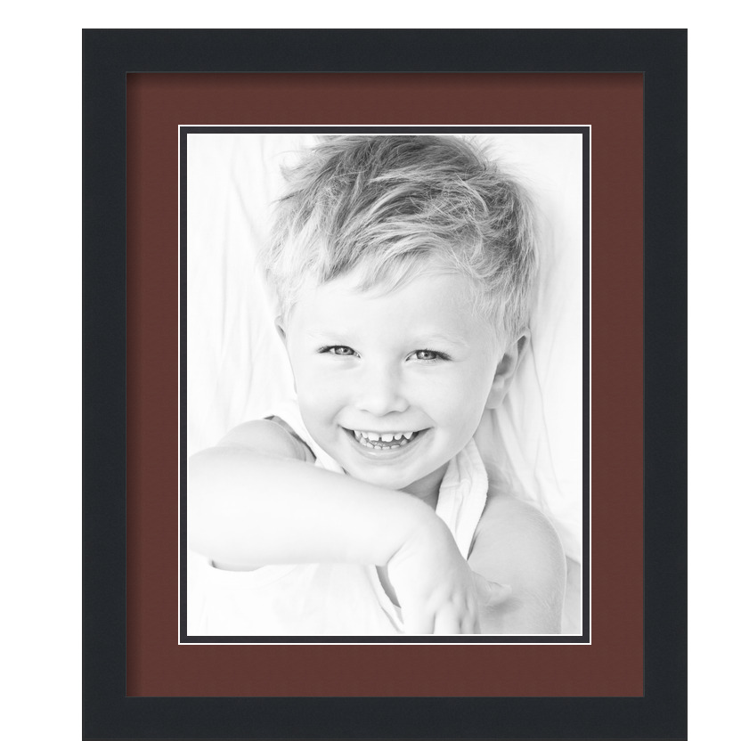 ArtToFrames Matted 15x18 Black Picture Frame with 2" Double Mat, 11x14 Opening - 第 394/497 張圖片