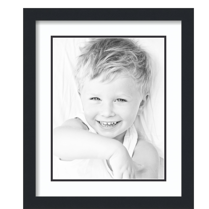 ArtToFrames Matted 15x18 Black Picture Frame with 2" Double Mat, 11x14 Opening - 第 2/497 張圖片