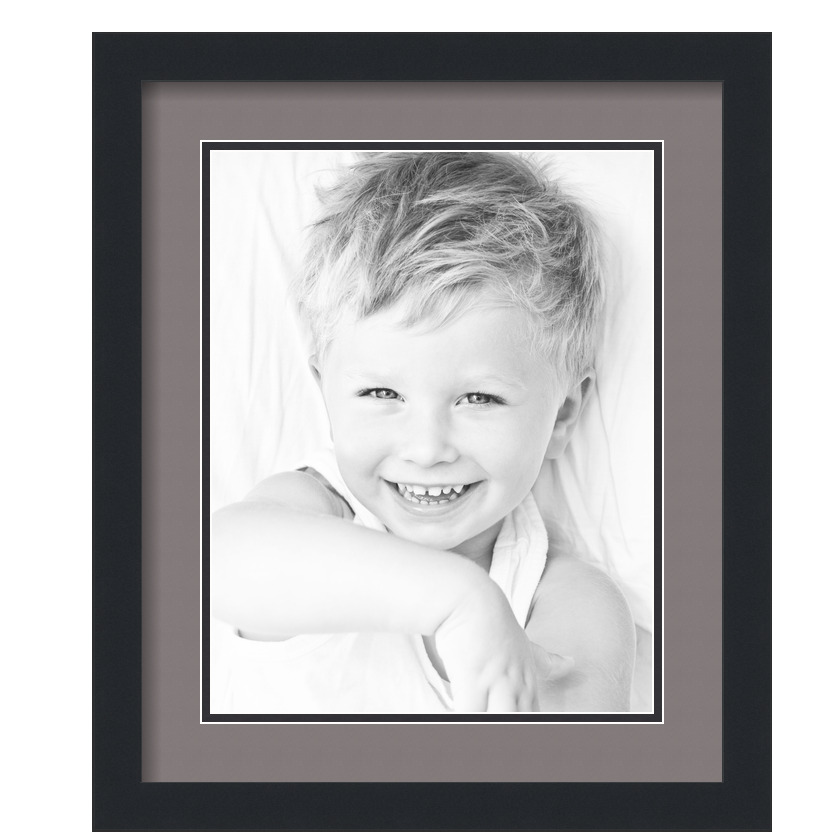 ArtToFrames Matted 15x18 Black Picture Frame with 2" Double Mat, 11x14 Opening - 第 210/497 張圖片