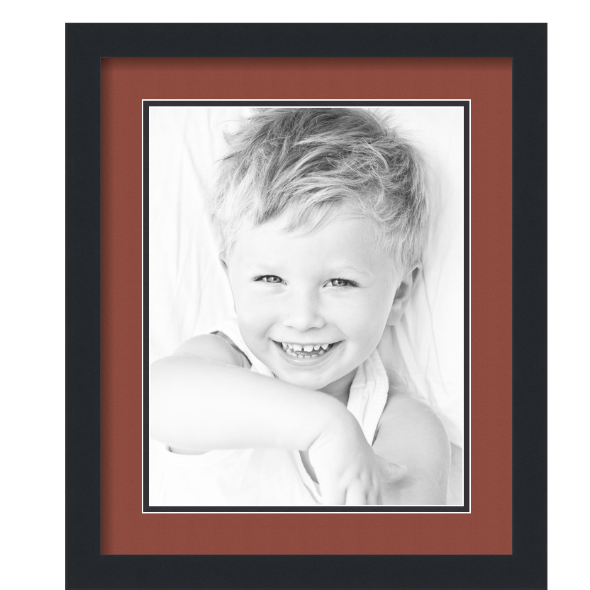 ArtToFrames Matted 15x18 Black Picture Frame with 2" Double Mat, 11x14 Opening - 第 106/497 張圖片