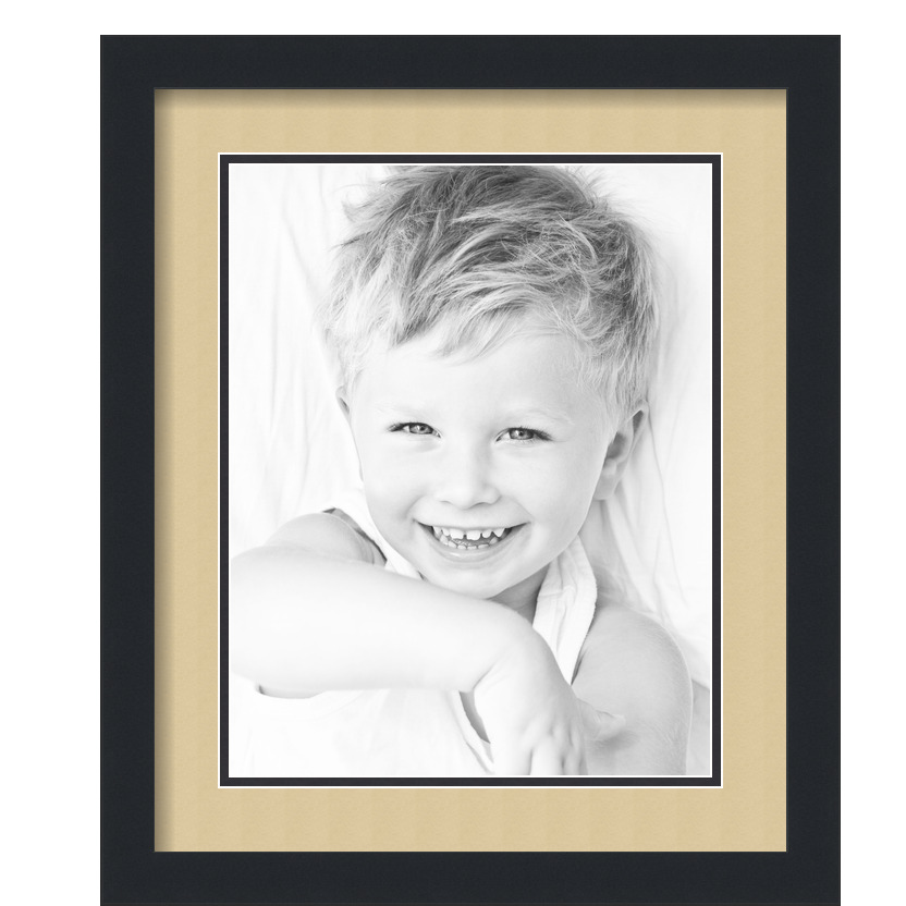 ArtToFrames Matted 15x18 Black Picture Frame with 2" Double Mat, 11x14 Opening - 第 242/497 張圖片