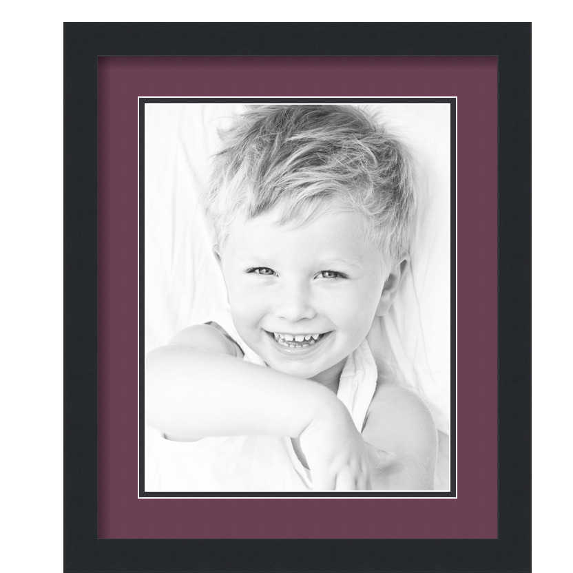 ArtToFrames Matted 15x18 Black Picture Frame with 2" Double Mat, 11x14 Opening - 第 410/497 張圖片