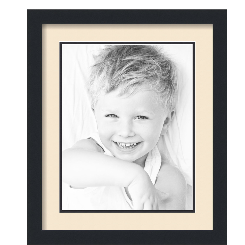 ArtToFrames Matted 15x18 Black Picture Frame with 2" Double Mat, 11x14 Opening - 第 266/497 張圖片