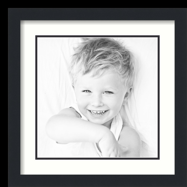 ArtToFrames Matted 16x16 Black Picture Frame with 2" Double Mat, 12x12 Opening - Picture 458 of 497