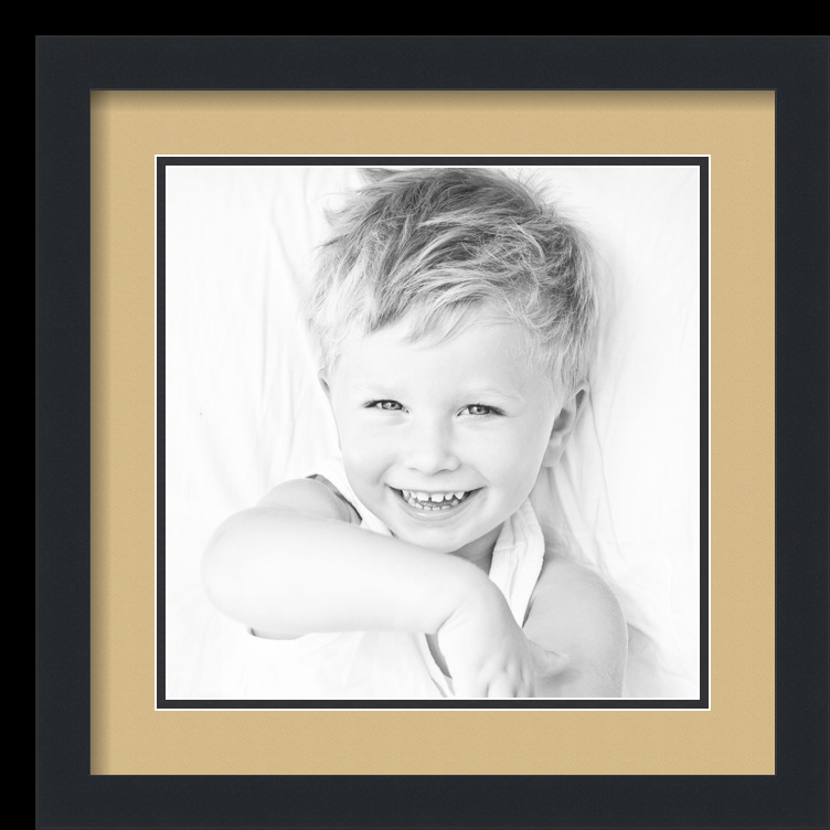 ArtToFrames Matted 16x16 Black Picture Frame with 2" Double Mat, 12x12 Opening - Picture 154 of 497