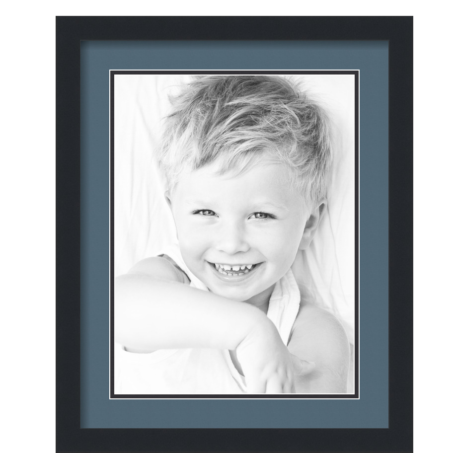 ArtToFrames Cornice portafoto nera opaca 16x20 con doppio tappetino 2", apertura 12x16 - Foto 50 di 497