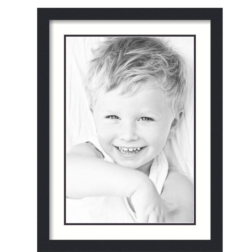 Marco de foto negro enmarañado ArtToFrames 17x23 con alfombra doble de 2", apertura de 13x19 - Imagen 458 de 497