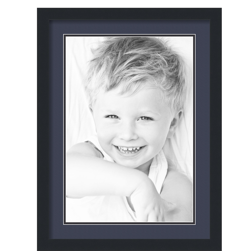 Marco de foto negro enmarañado ArtToFrames 17x23 con alfombra doble de 2", apertura de 13x19 - Imagen 34 de 497