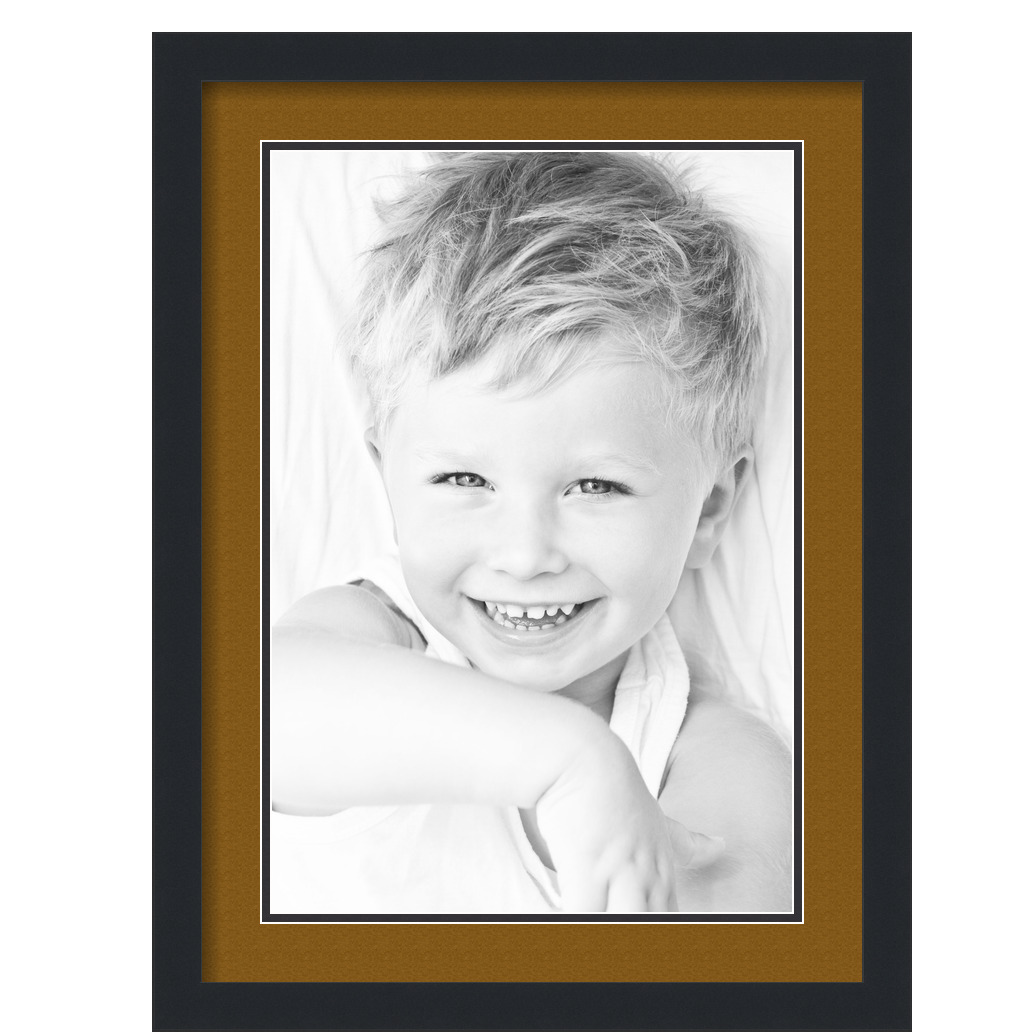 Marco de foto negro enmarañado ArtToFrames 17x23 con alfombra doble de 2", apertura de 13x19 - Imagen 162 de 497