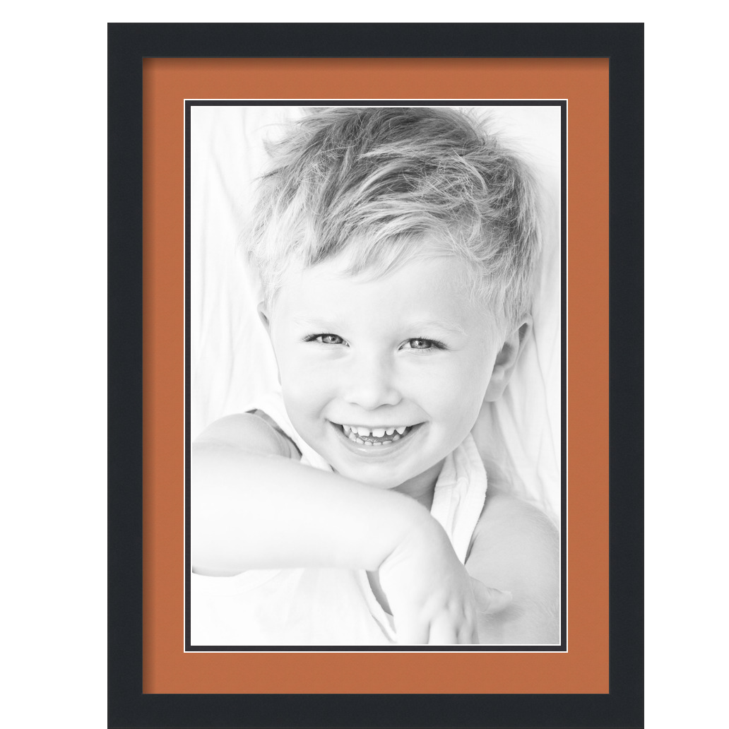 Marco de foto negro enmarañado ArtToFrames 17x23 con alfombra doble de 2", apertura de 13x19 - Imagen 330 de 497