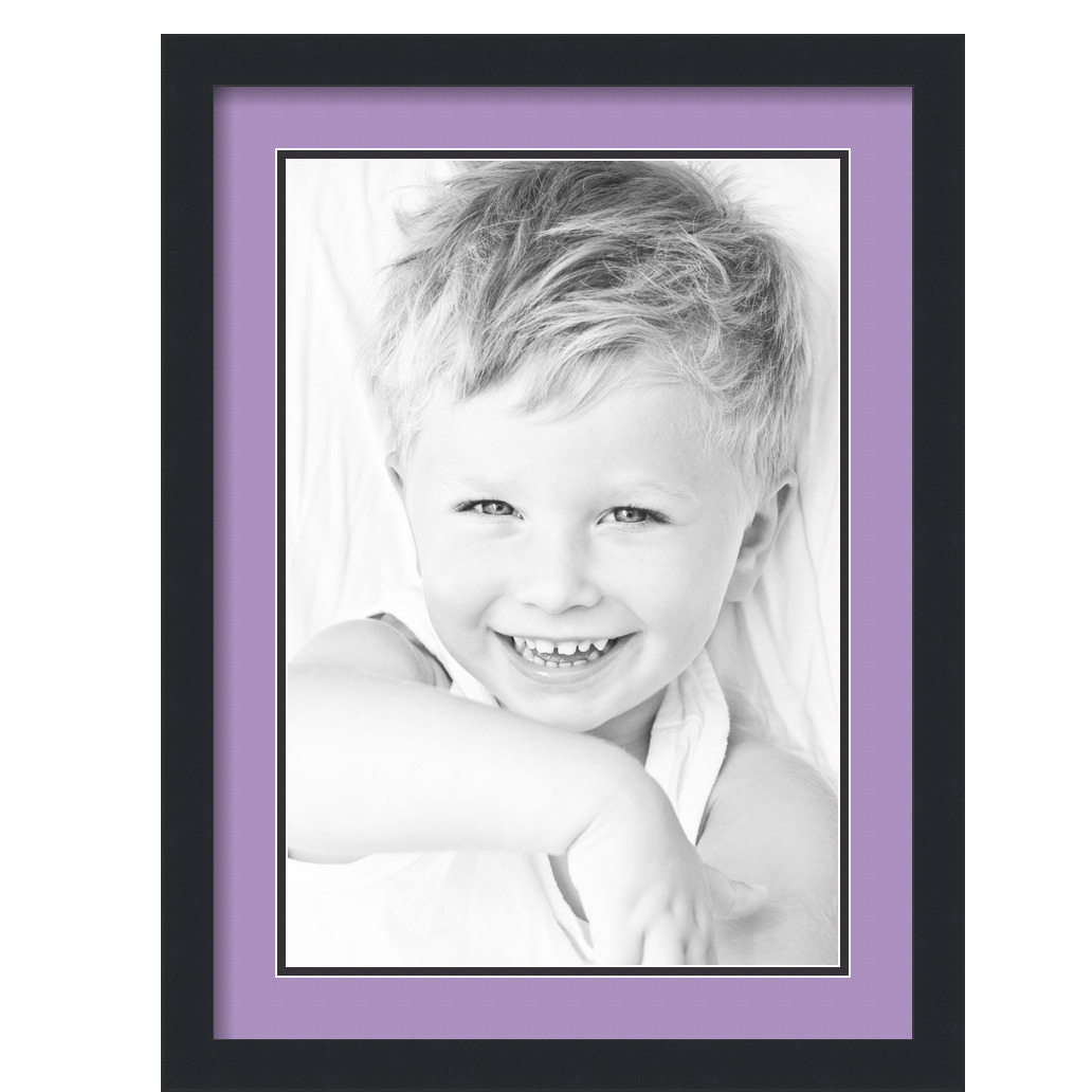 Marco de foto negro enmarañado ArtToFrames 17x23 con alfombra doble de 2", apertura de 13x19 - Imagen 346 de 497