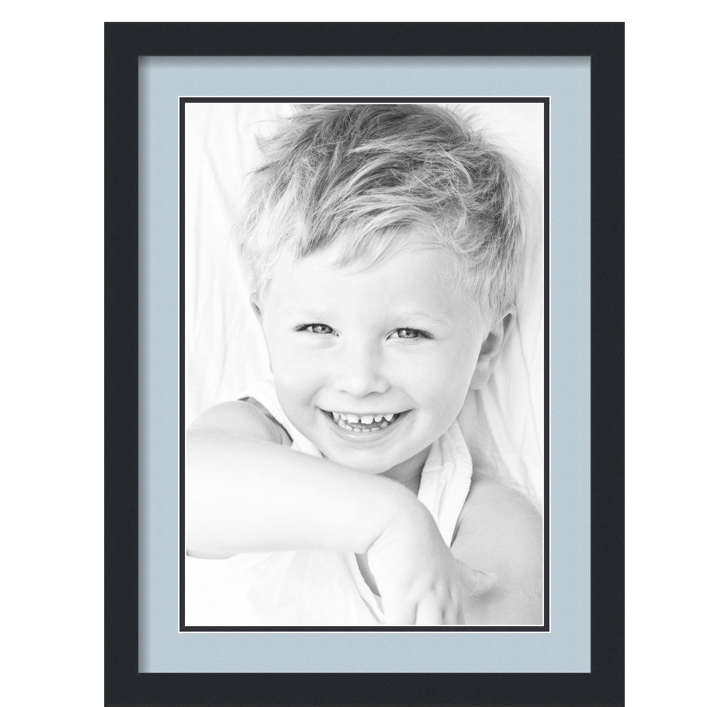 Marco de foto negro enmarañado ArtToFrames 17x23 con alfombra doble de 2", apertura de 13x19 - Imagen 26 de 497