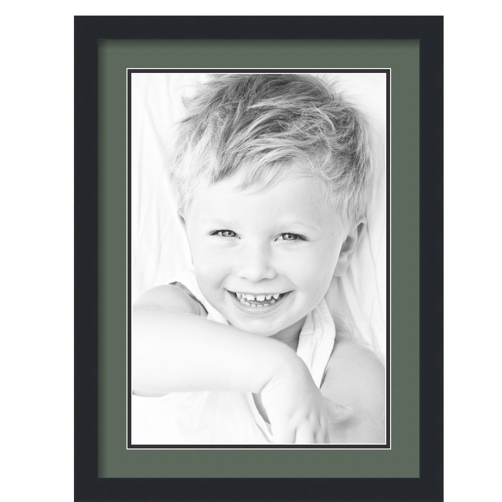 Marco de foto negro enmarañado ArtToFrames 17x23 con alfombra doble de 2", apertura de 13x19 - Imagen 234 de 497