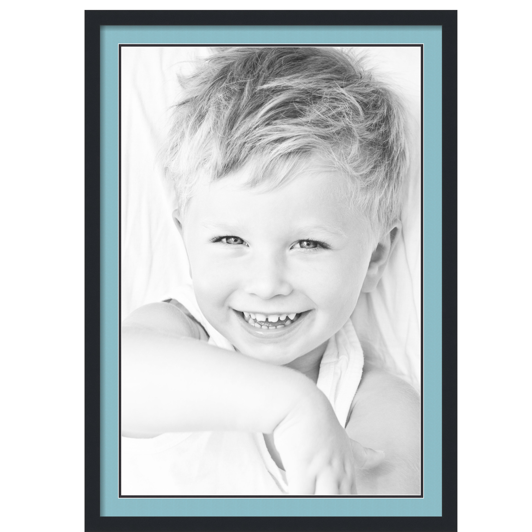 ArtToFrames Matted 28x40 Black Picture Frame with 2" Double Mat, 24x36 Opening - Picture 58 of 497