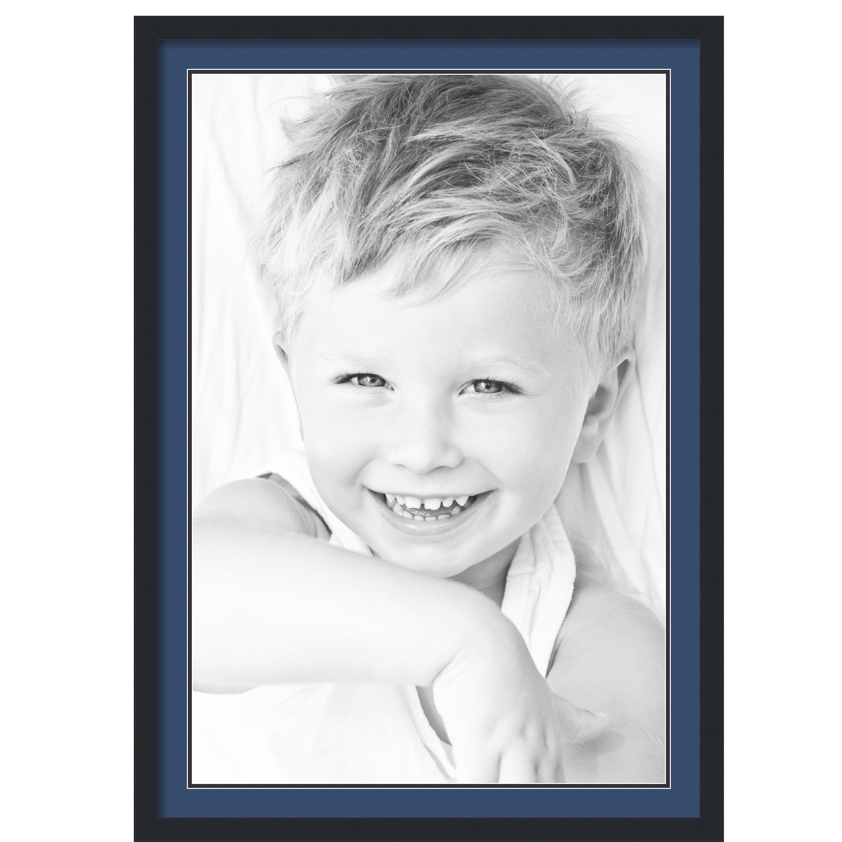 ArtToFrames Matted 28x40 Black Picture Frame with 2" Double Mat, 24x36 Opening - Picture 42 of 497