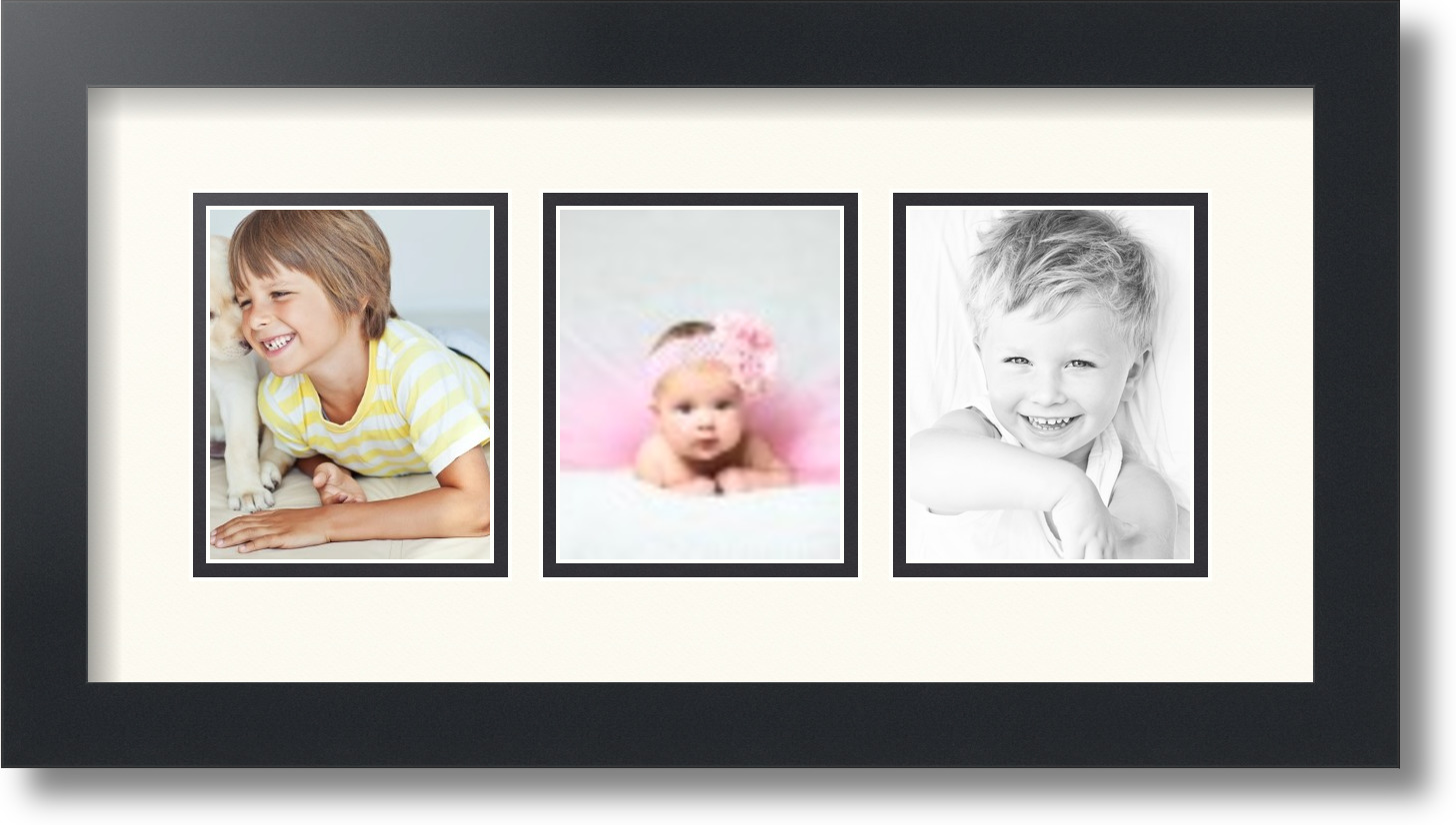 ArtToFrames Collage Mat Picture Photo Frame 3 4x5