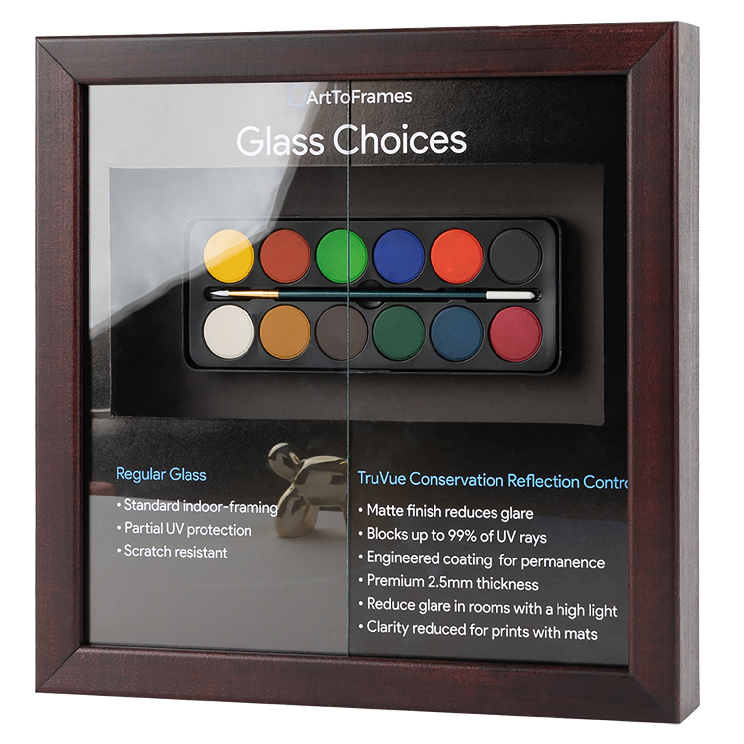 ArtToFrames 11"x14" TruVue Glass Replacement for Picture Frames - Picture 8 of 11