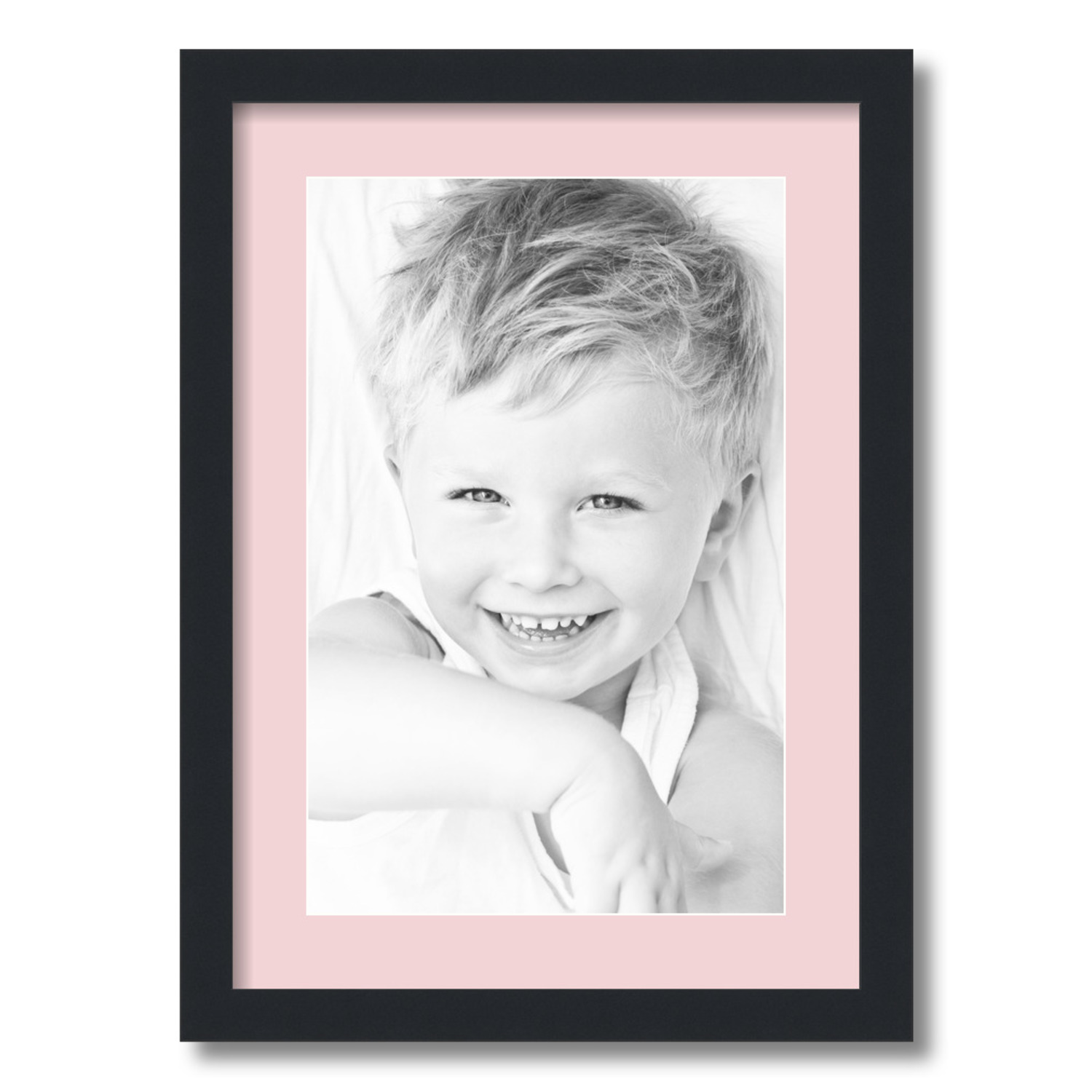 ArtToFrames Matted 15x21 Black Picture Frame with 2" Mat, 11x17 Opening 3926