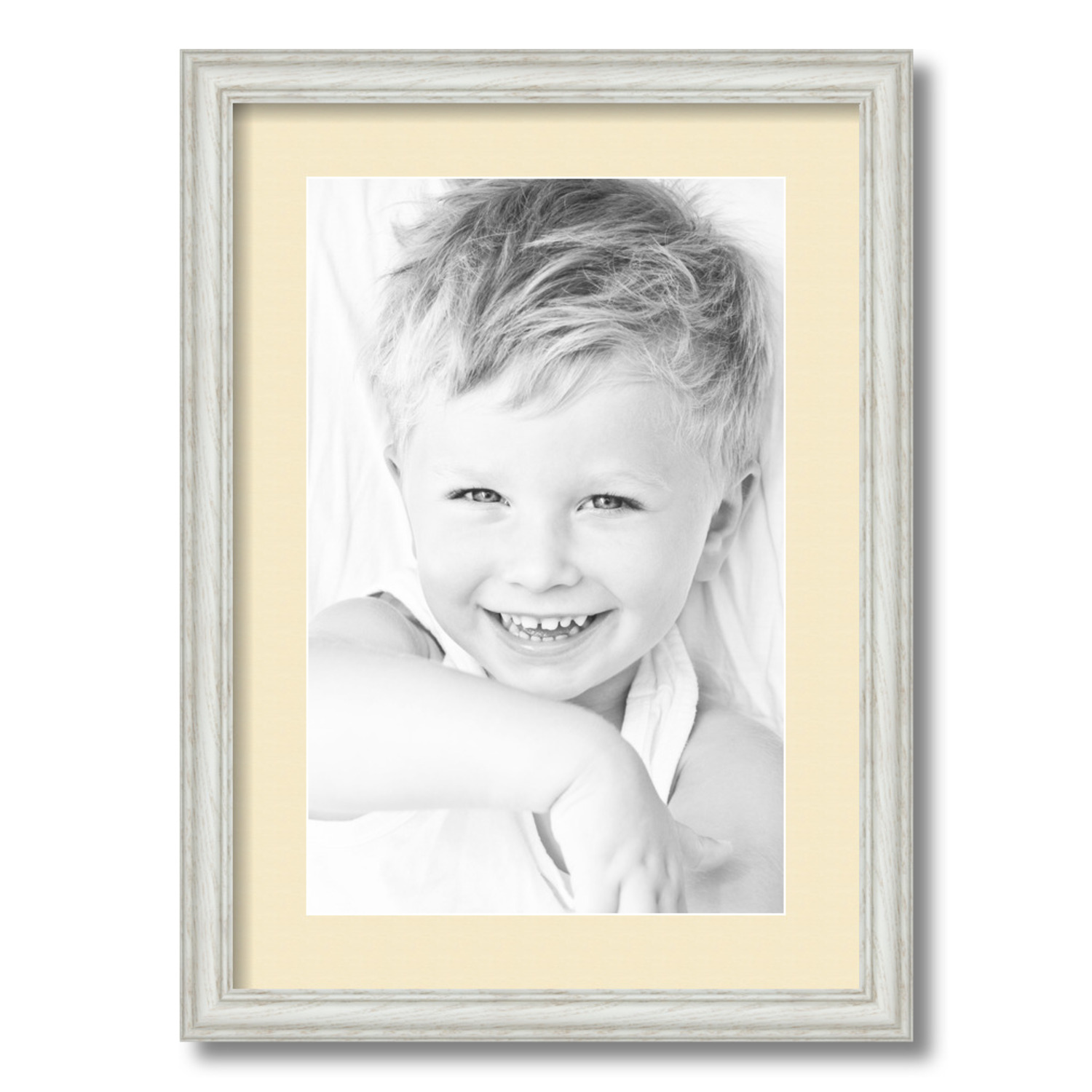 ArtToFrames Matted 15x21 White Picture Frame with 2" Mat, 11x17 Opening 4098