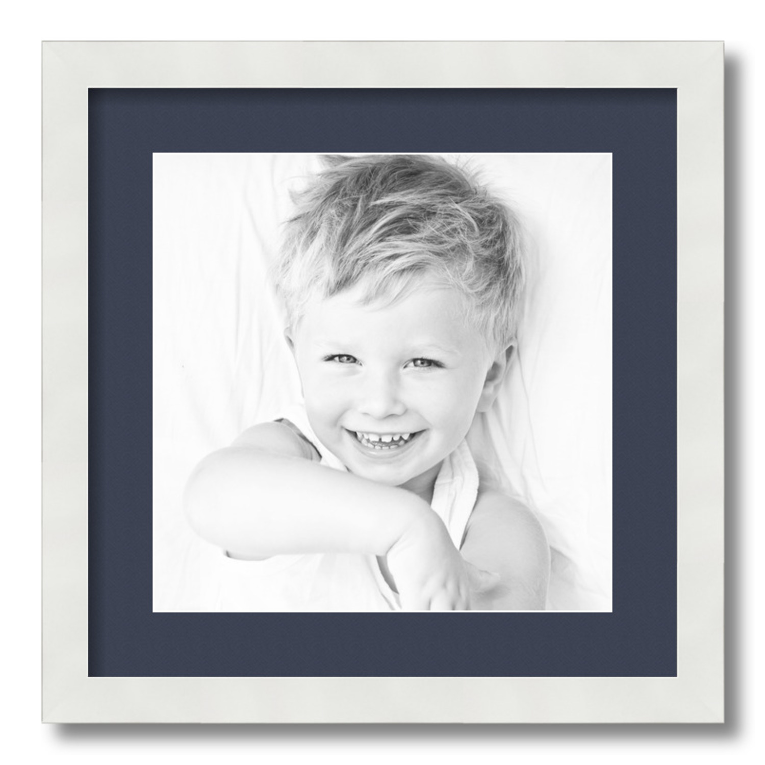 ArtToFrames Matted 16x16 White Picture Frame with 2" Mat, 12x12 Opening 3966 - Picture 34 of 489