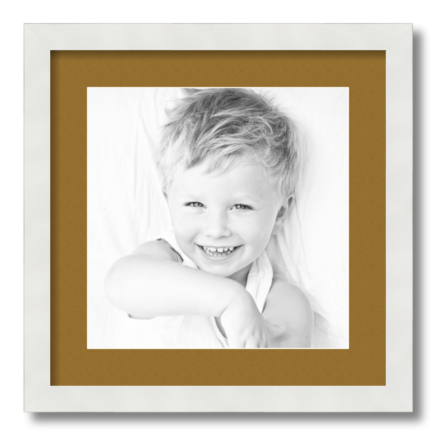 ArtToFrames Matted 16x16 White Picture Frame with 2" Mat, 12x12 Opening 3966 - Picture 178 of 489