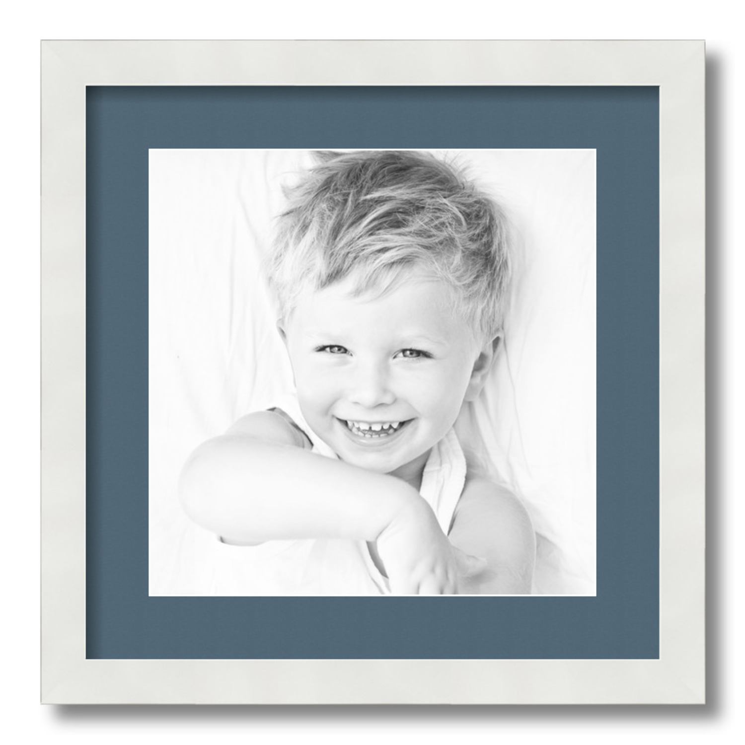ArtToFrames Matted 16x16 White Picture Frame with 2" Mat, 12x12 Opening 3966 - Picture 50 of 489