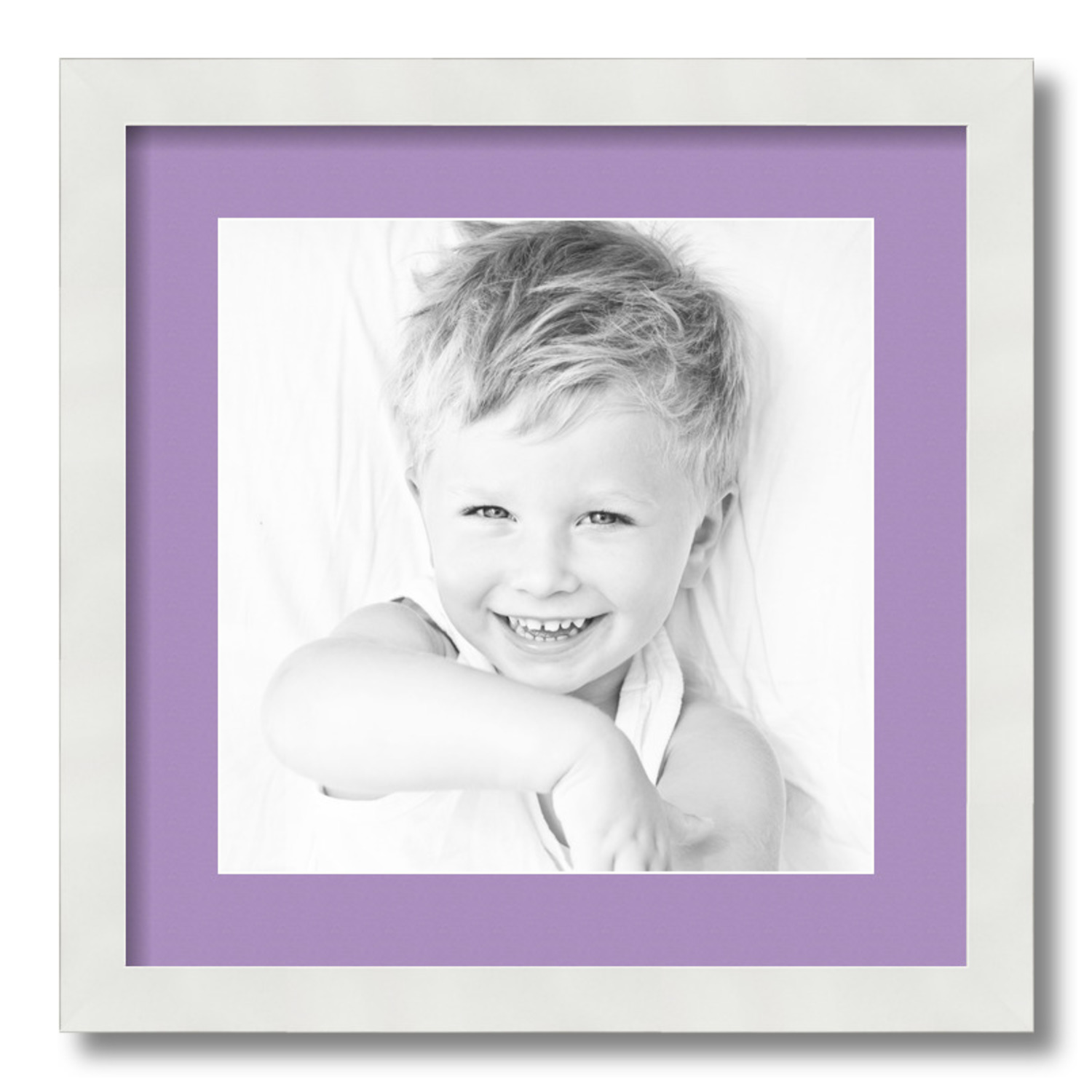 ArtToFrames Matted 16x16 White Picture Frame with 2" Mat, 12x12 Opening 3966 - Picture 306 of 489