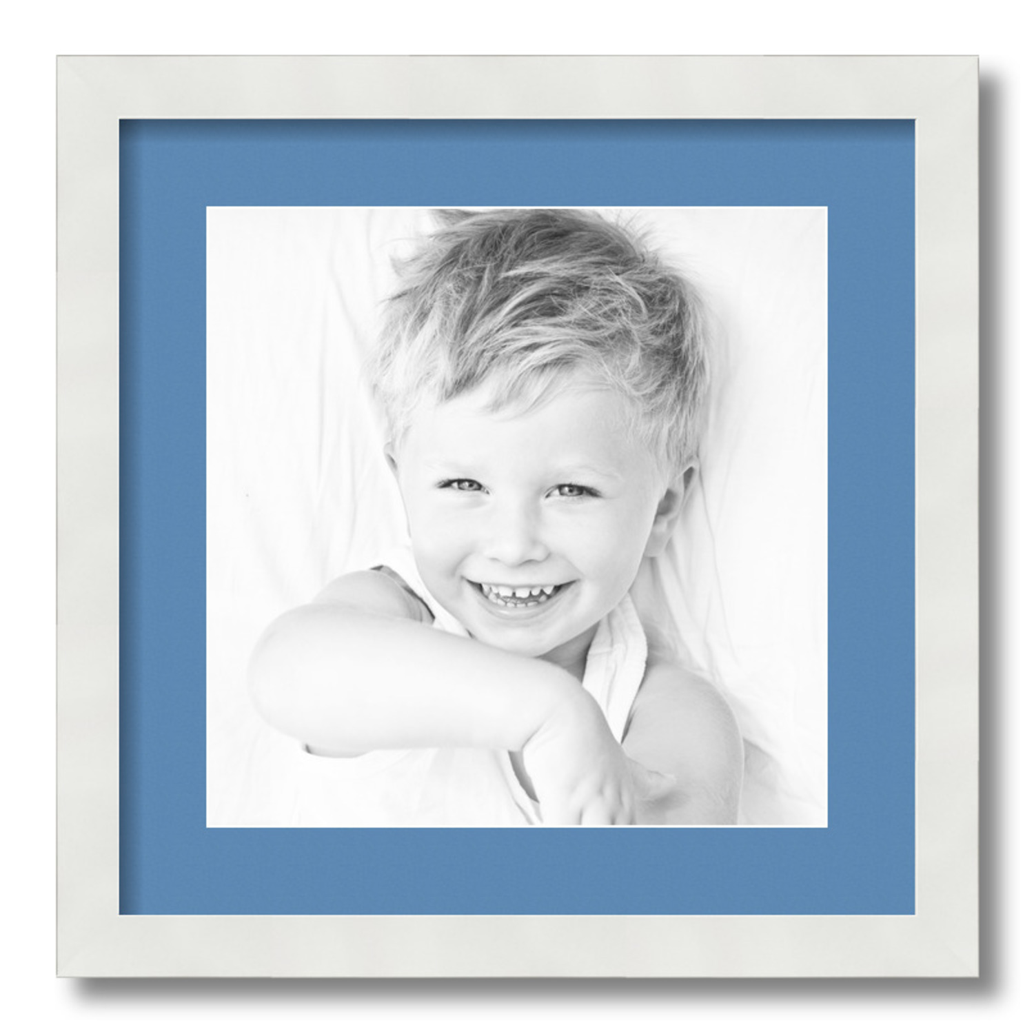 ArtToFrames Matted 16x16 White Picture Frame with 2" Mat, 12x12 Opening 3966 - Picture 66 of 489