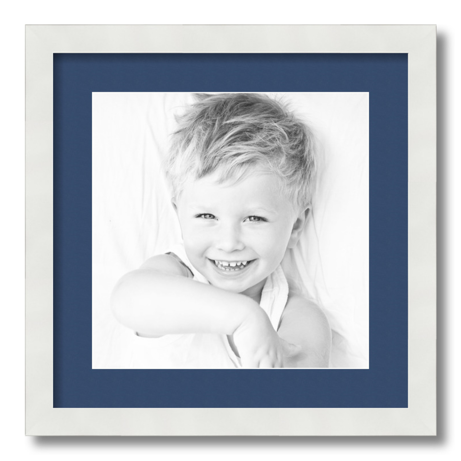 ArtToFrames Matted 16x16 White Picture Frame with 2" Mat, 12x12 Opening 3966 - Picture 42 of 489