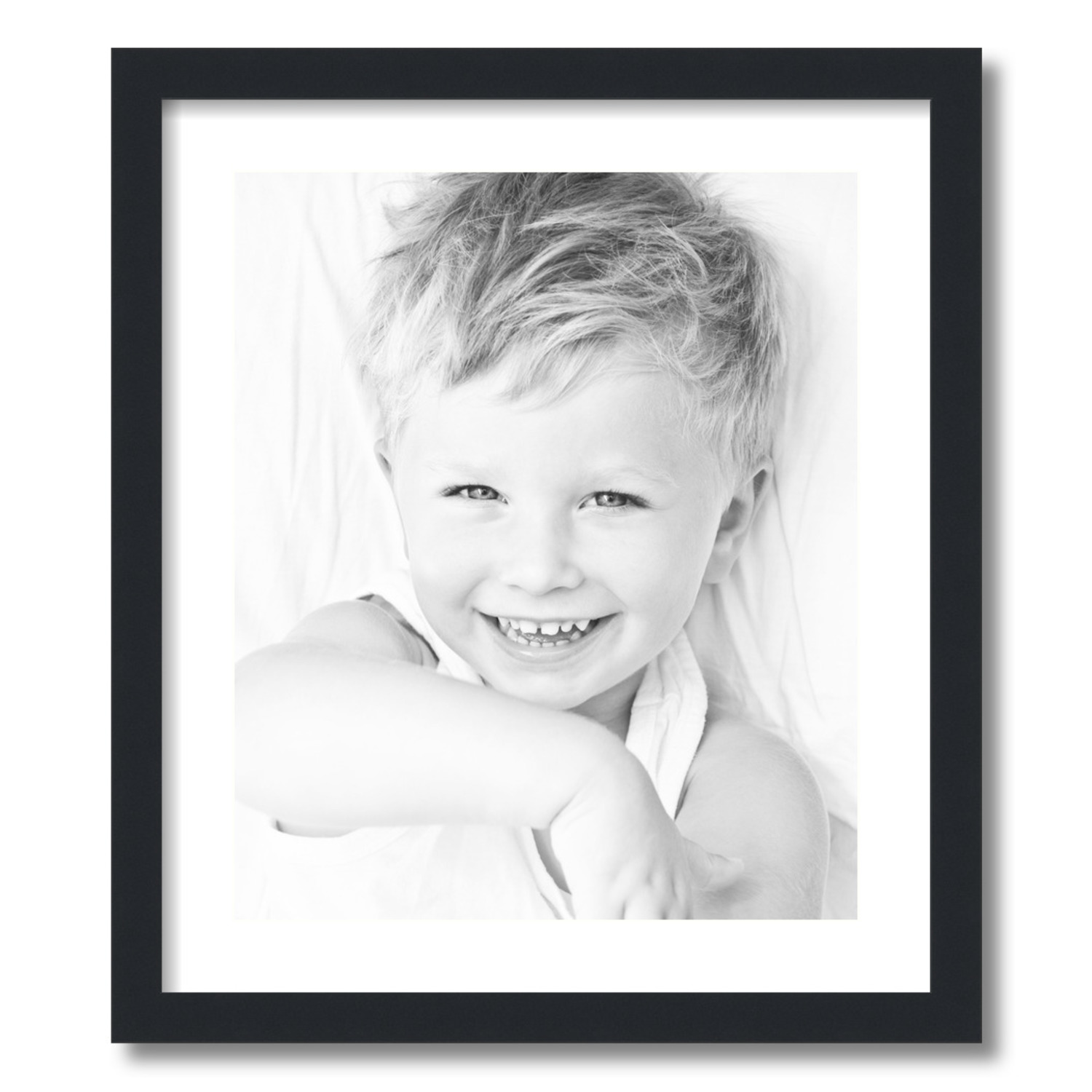 ArtToFrames Matted 19x22 Black Picture Frame with 2" Mat, 15x18 Opening 3926