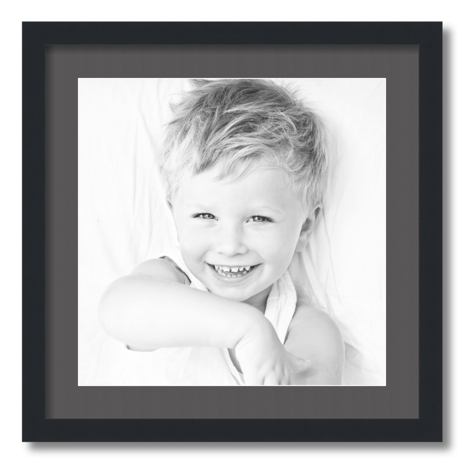 ArtToFrames Matted 20x20 Black Picture Frame with 2" Mat, 16x16 Opening 3926 - Picture 18 of 489