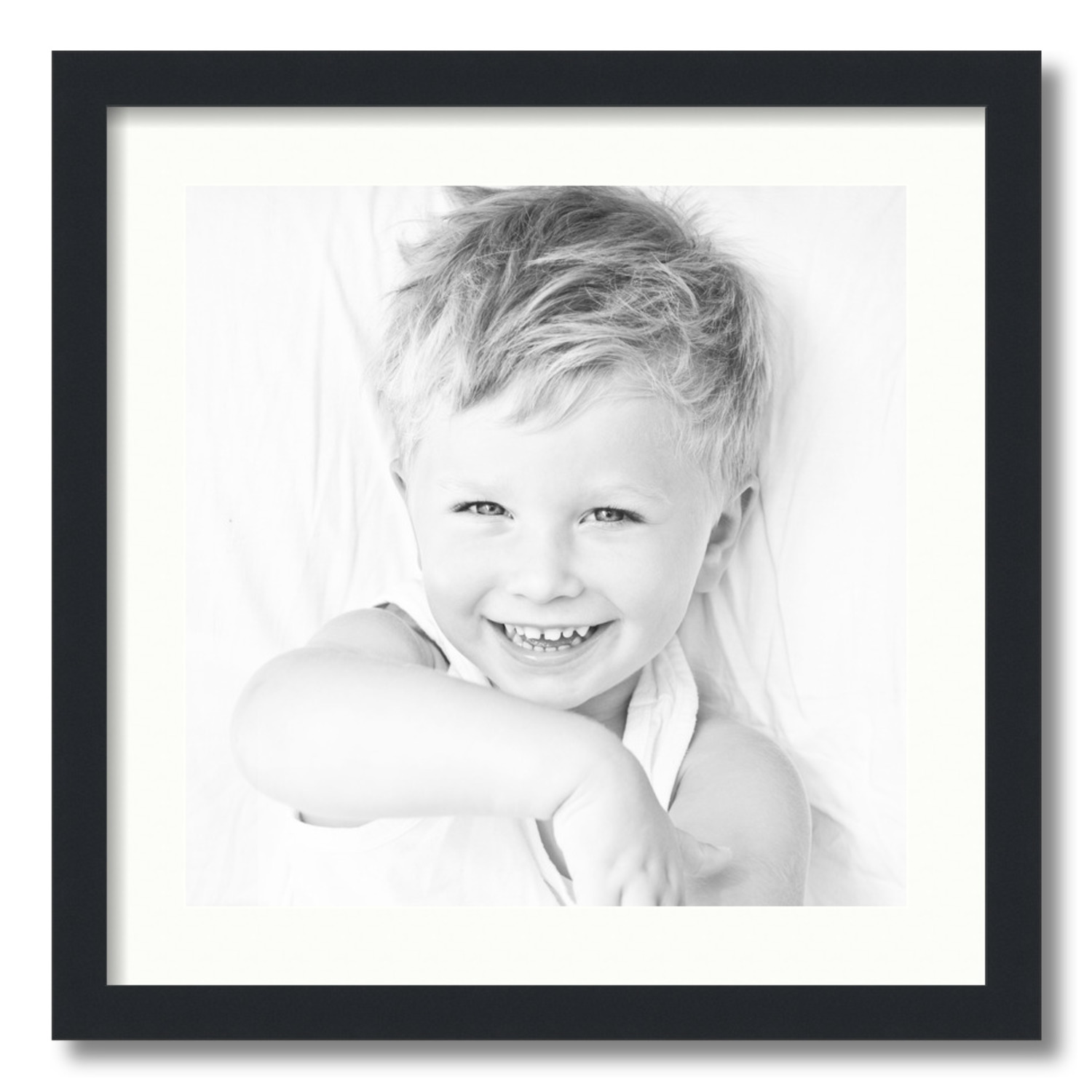 ArtToFrames Matted 20x20 Black Picture Frame with 2" Mat, 16x16 Opening 3926 - Picture 426 of 489
